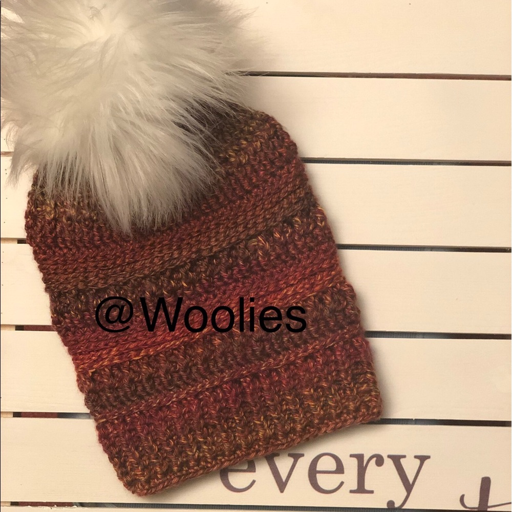 Slouch Beanie with Pom